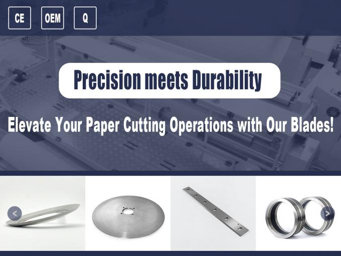 Maschine zum Schneiden von Wolframkarbid, Messer, Kreislaufklingen f&uuml;r die Verarbeitung von Karton 0