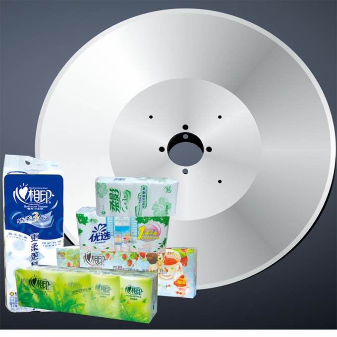 15 Grad Zahnwinkel Log Saw Blade Schneidemesser f&uuml;r langlebige Gewebepapier Schneiden 3