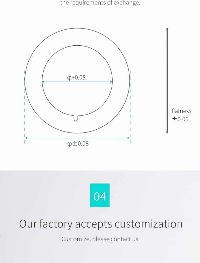 Hochpräzisions-Schneiden 130mm Industrielle Papierrollenband-Schneidemaschinenmesser Kreismesser-Schneidmesser 5